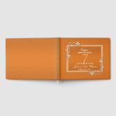 Copper Gem & Glitzer 7. Hochzeitstag Gästebuch (Voll)