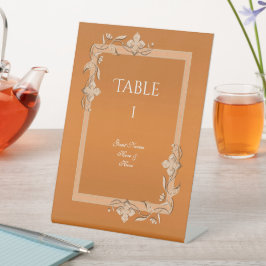 Copper Gem & Glitzer 7. Hochzeitstag   Sockelschild