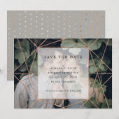 Copper Geo | Foto Save the Date (Vorne/Hinten)