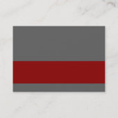 Copper Globe Business Card Visitenkarte (Rückseite)