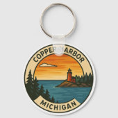 Copper Harbor Schlüsselanhänger (Vorderseite)