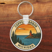 Copper Harbor Schlüsselanhänger (Vorderseite)