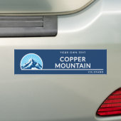 Copper Mountain Colorado Bergskigebiet Autoaufkleber (Auf Auto)