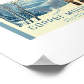 Copper Mountain Colorado ski resort Poster (Ecke)