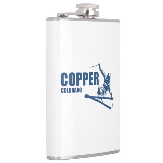 Copper Mountain Colorado Skier Flachmann (Rechts)