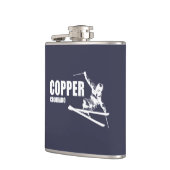 Copper Mountain Colorado Skier Flachmann (Links)