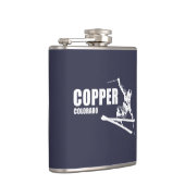 Copper Mountain Colorado Skier Flachmann (Rechts)