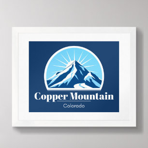 Copper Mountain Colorado Skigebiet Poster