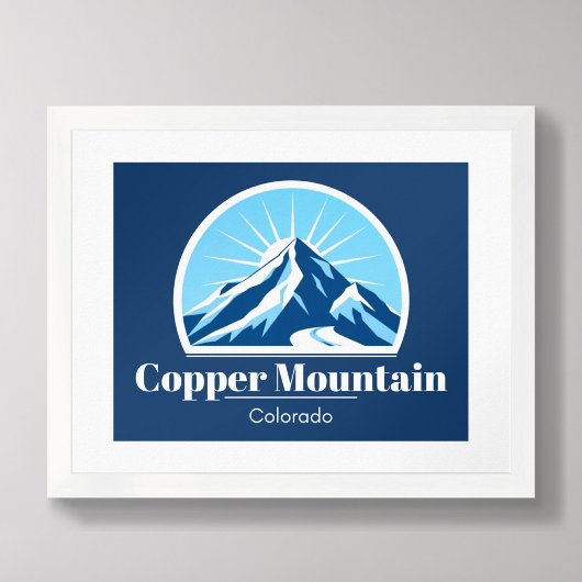 Copper Mountain Colorado Skigebiet Poster