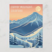 Copper Mountain Colorado Skiurlaub Postkarte (Vorderseite)