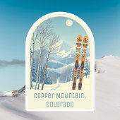 Copper Mountain Colorado Souvenir Skigebiet Aufkleber