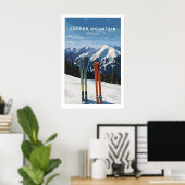 Copper Mountain Reiseplakat Colorado Mountain Poster (Heimbüro)