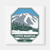 Copper Mountain Ski Area Colorado Magnet (Vorne)