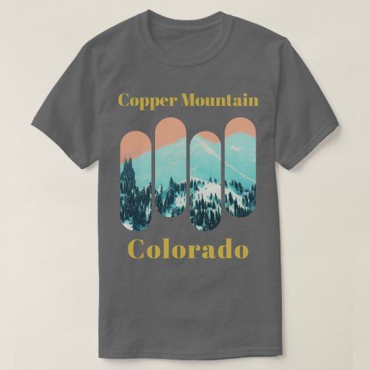 Copper Mountain Ski Colorado 2 T-Shirt (Design vorne)