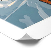 Copper Mountain Ski Print 1 Poster (Ecke)