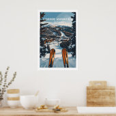 Copper Mountain Ski Print 1 Poster (Küche)