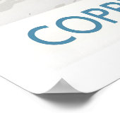 Copper Mountain Skigebiet Wandkunst Ski Druck 1 Poster (Ecke)