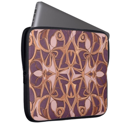 copper purple laptopschutzhülle (Vorne Rechts)