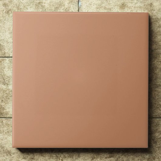 Copper Red #c88a65 - warm, subtil, auffällig Fliese