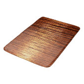 Copper sea pattern badematte (Schrägansicht)
