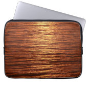 Copper sea pattern laptopschutzhülle (Vorderseite)