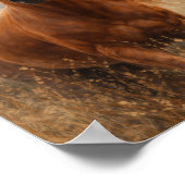 Copper Spirit | Chestnut Horse | Poster (Ecke)