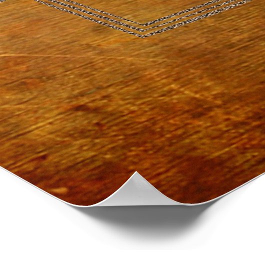 Copper Sri Yantra - Poster (Ecke)