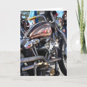Copper Tank Birthday Card Karte