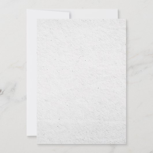 COPPER TYPOGRAPHY Hochzeit Probe Dinner Einladung (Rückseite)