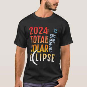 Copperas Cove Texas TX Gesamtsolarausstrahler 2024 T-Shirt