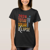Copperas Cove Texas TX Gesamtsolarausstrahler 2024 T-Shirt (Vorderseite)