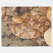 COPPERHEAD SNAKE FLEECEDECKE (Vorderseite (Horizontal))