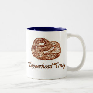 Copperhead verrückt zweifarbige tasse