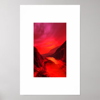 COPPERWINE CONTINENTS FARBSCHIFF POSTER