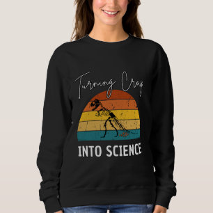 Coprolite Fossil Paläontologie mit Geologen 1 Sweatshirt