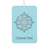 Coptic Cross Autolufterfrischer (Vorderseite)
