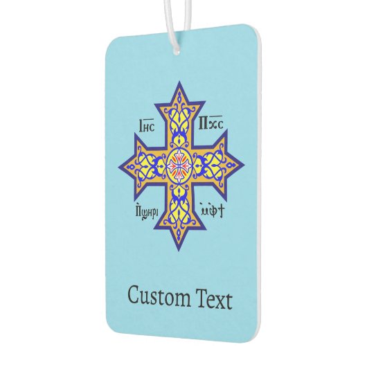 Coptic Cross Autolufterfrischer (Links)