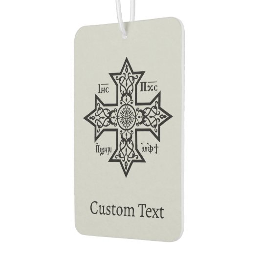 Coptic Cross Autolufterfrischer (Links)