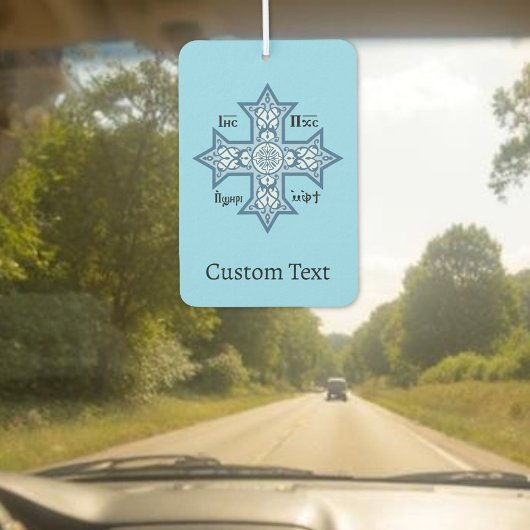 Coptic Cross Autolufterfrischer