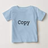 Copy and Paste for Twins "COPY" Baby T-shirt (Vorderseite)