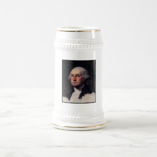 Copy Anthaeneum George Washington, Gilbert Stuart Bierglas