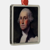 Copy Anthaeneum George Washington, Gilbert Stuart Ornament Aus Metall (Rechts)