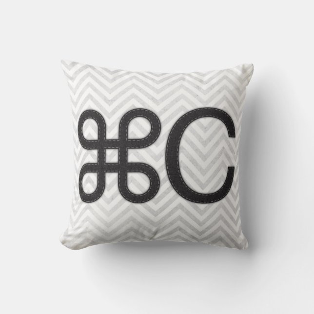 Copy Apple C Mac Pillow Kissen (Vorderseite)