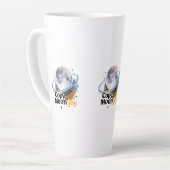 Copy Moon Joy Celestial Planet Graphic MUG Milchtasse (Linke Ecke)