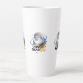 Copy Moon Joy Celestial Planet Graphic MUG Milchtasse (Vorderseite)