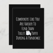 Copy of Coworkers Like You Are Harder To Find Than Ankündigung (Vorne/Hinten)