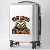 Copy of Ghost Hedgehog Librarian � Cute Halloween Aufkleber (Koffer)