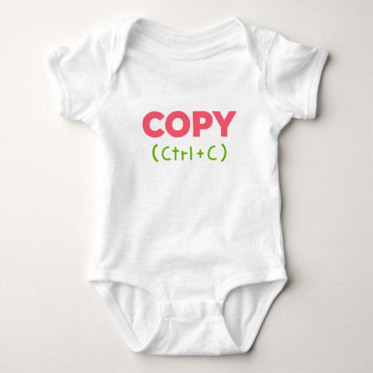 COPY (Strg+C) Baby Strampler (Vorderseite)