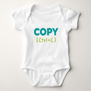 COPY (Strg+C) Copy & Paste Baby Strampler