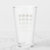 Copybara Capybara Glas (Rückseite)